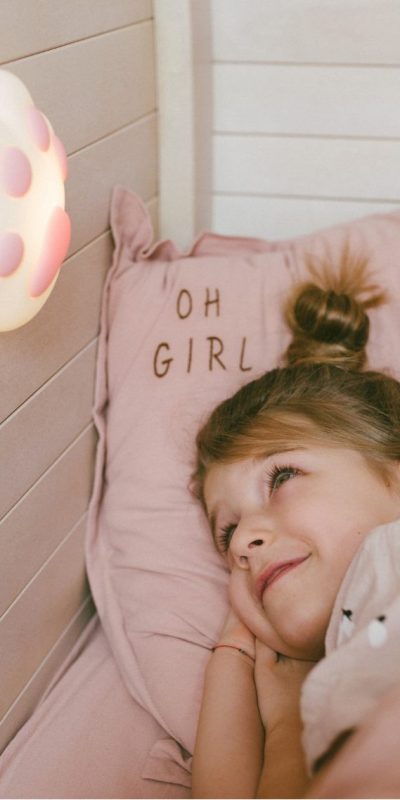 Silicone lampe de nuit Paw - Pink